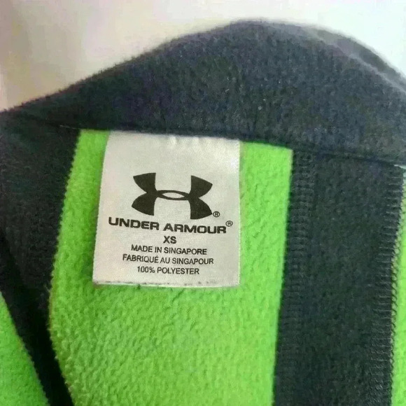Under armour women's green/black pullover long sleeve sweater size XS - Picture 8 of 8